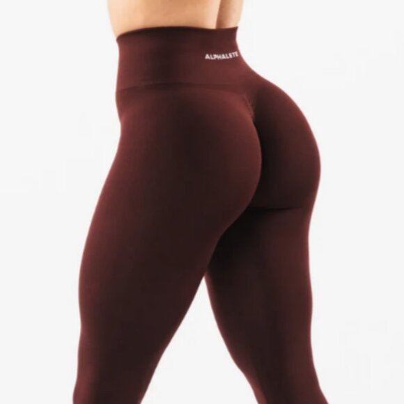 Alphalete Amplify Legging - Sangria - Picture 1 of 4